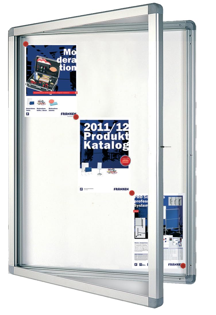 Franken SK9SE Eco Panneau d'affichage à double porte magnétique Blanc 75 x 101,1 x 4,5 cm Format A4