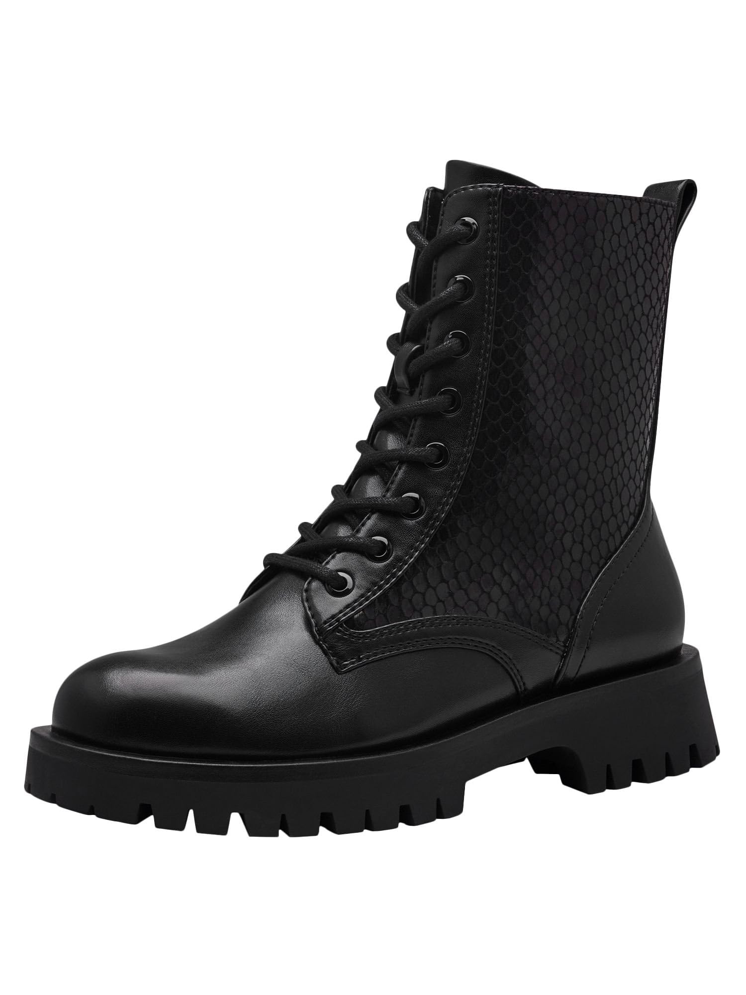Tamaris Women's Ankle Boots, Black Struct, 4 UK