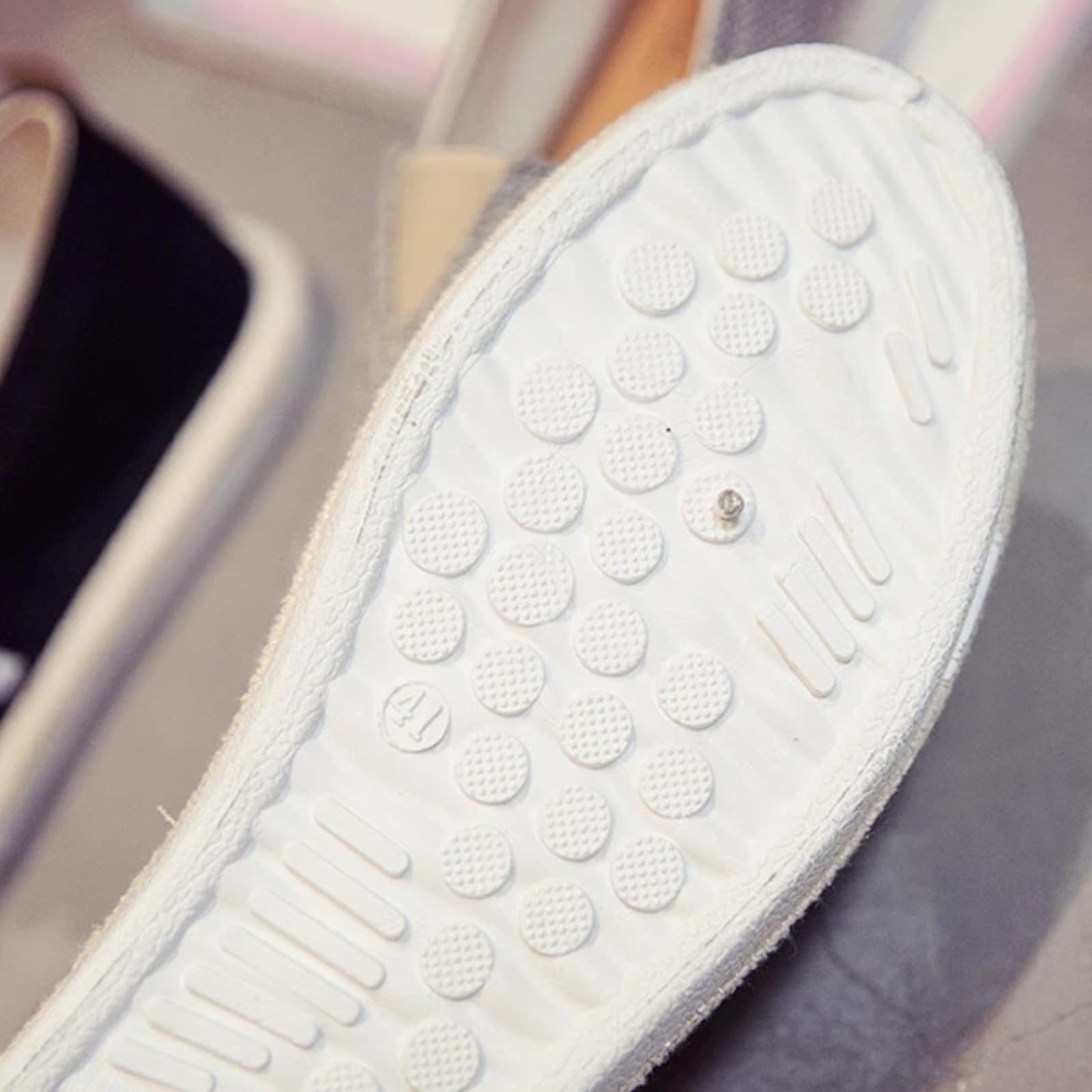 Zapatos Pescador Hombre Verano Lona Bajos SIN Cordones Informales