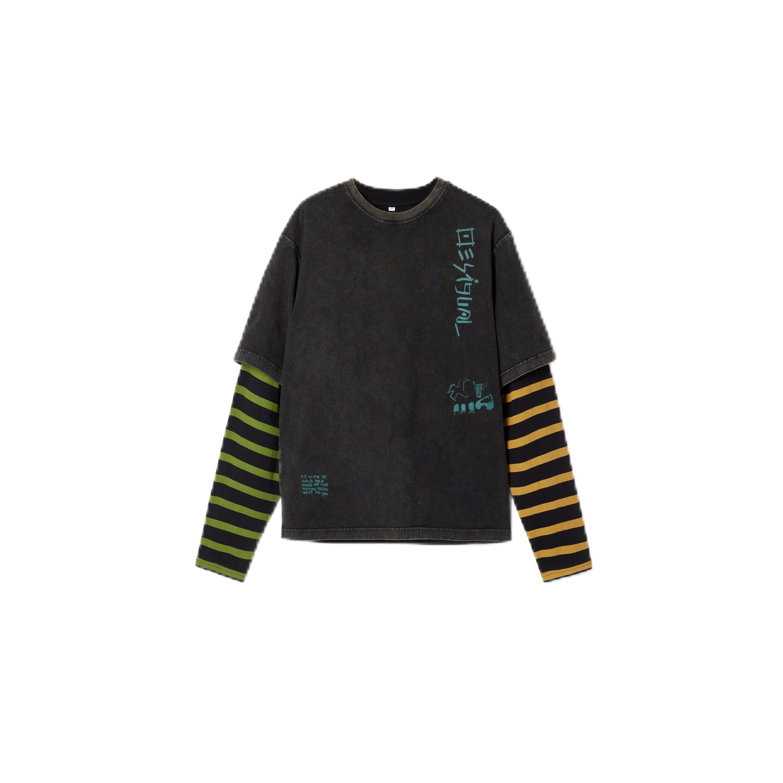 Desigual TS_Paul, 2000 Negro, S