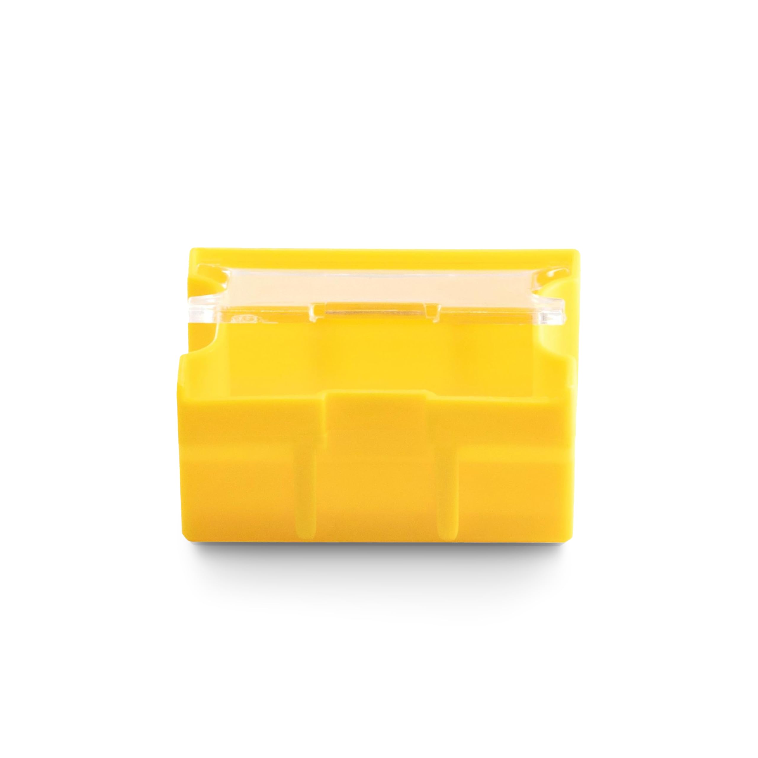 Plano Edge Terminal Small Hook Retainer Box, 3-Pack, Tackle Storage, Yellow, Includes Hook Retainer Tackle Trays, Customizable Fishing Terminal Tackle Organization