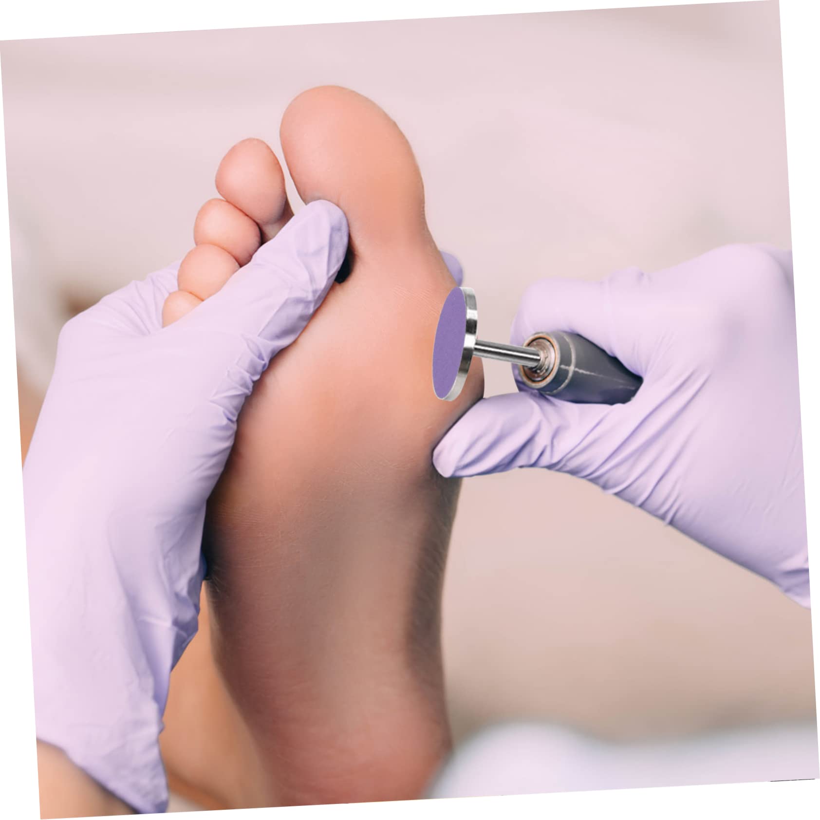 FRCOLOR 5 Set Di Abrasivi Per Pedicure Per La Rimozione Dei Piedi Lima Per Unghie Elettrica Abrasivi Strumento Di Levigatura Dei Piedi Cuscinetti Di Ricambio 60 Pezzi*5