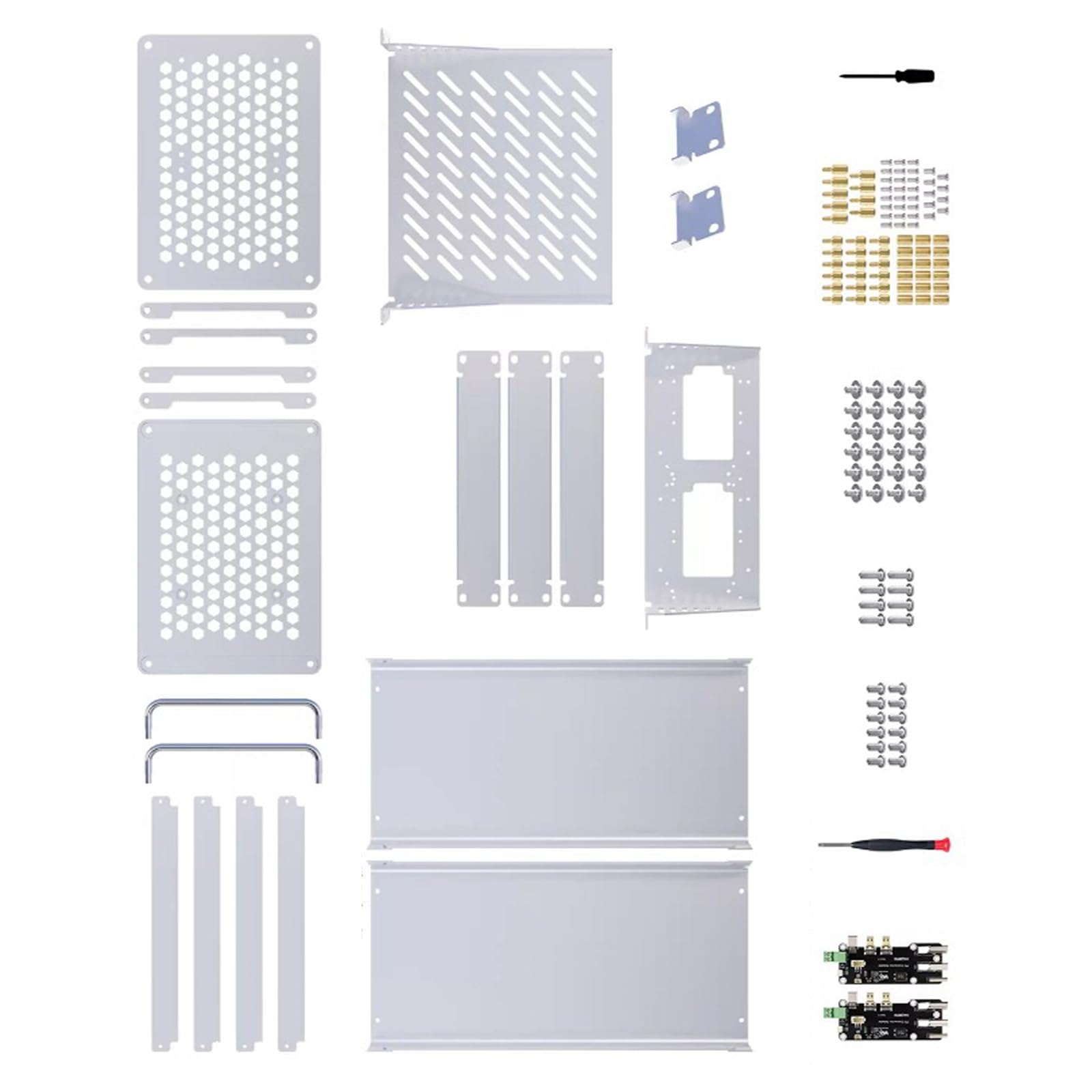 8U 10 pollici in alluminio server rack per dispositivi di rete e dispositivi AV con pannello frontale facilmente accessibile per desktop server rack