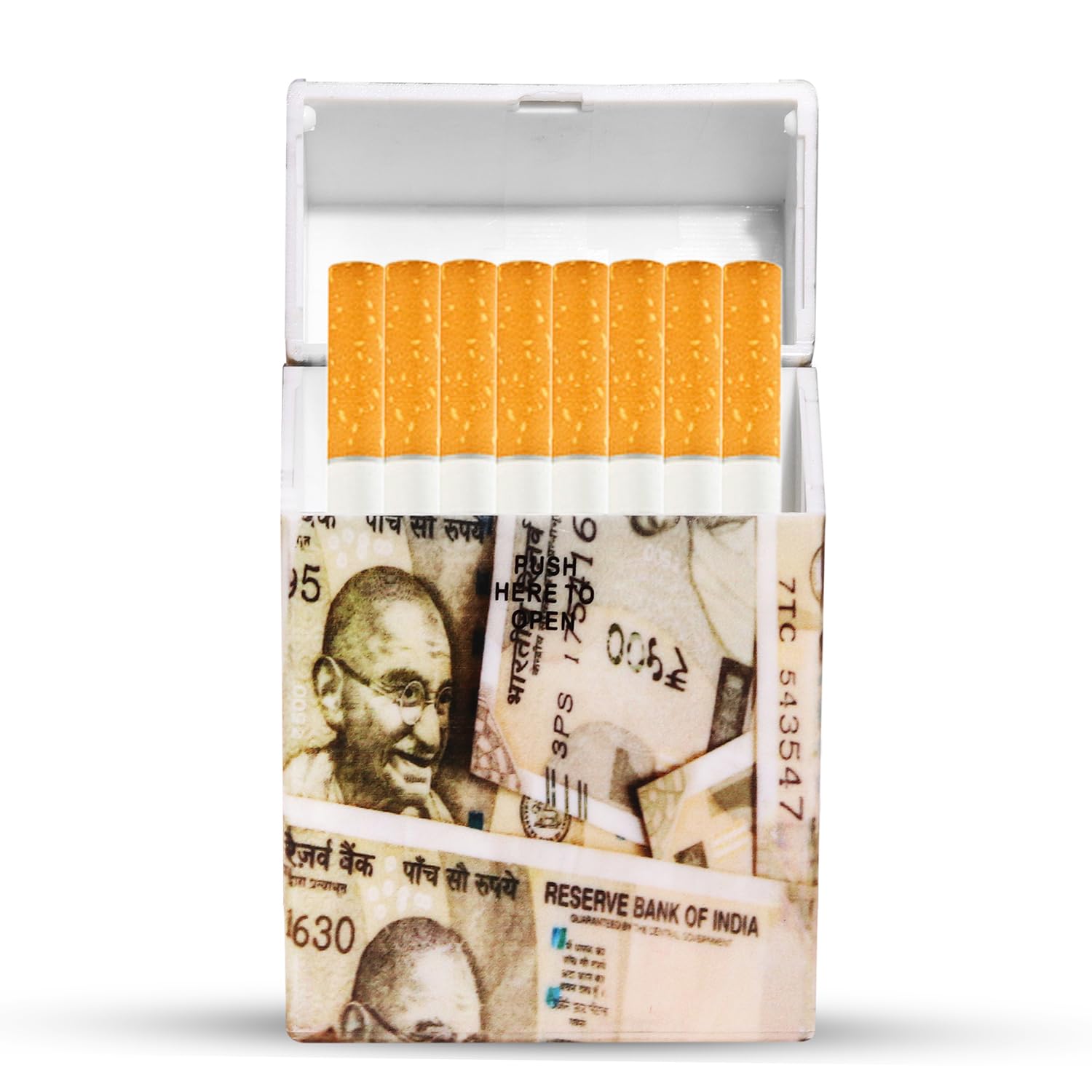 Premium Cigarette Case King Size for Whole Package Cigarettes 20pcs Anti-Collision Splash Proof and Scratch Resistant Magnetic Close And Open-image-18