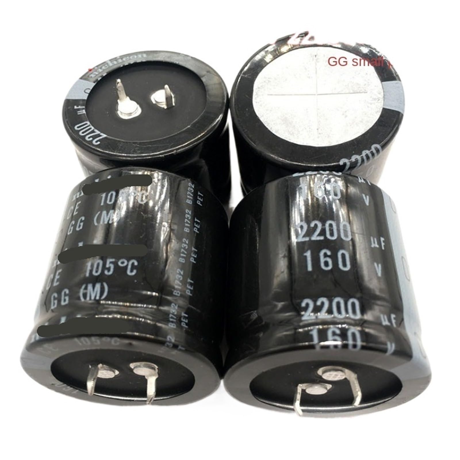 ICXLPMC (1PCS aluminum electrolytic capacitor 160V 2200UF 35X35 2200UF 160V 35 * 35