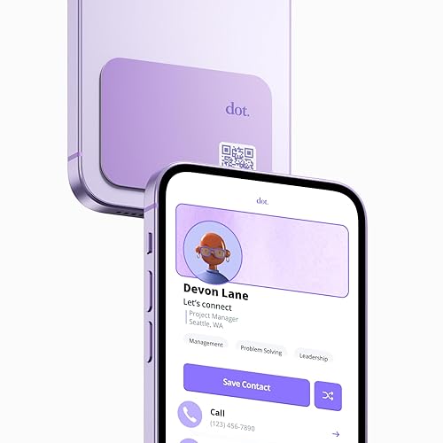 dot. Thin - Digital Business Card - Tap Compatible with