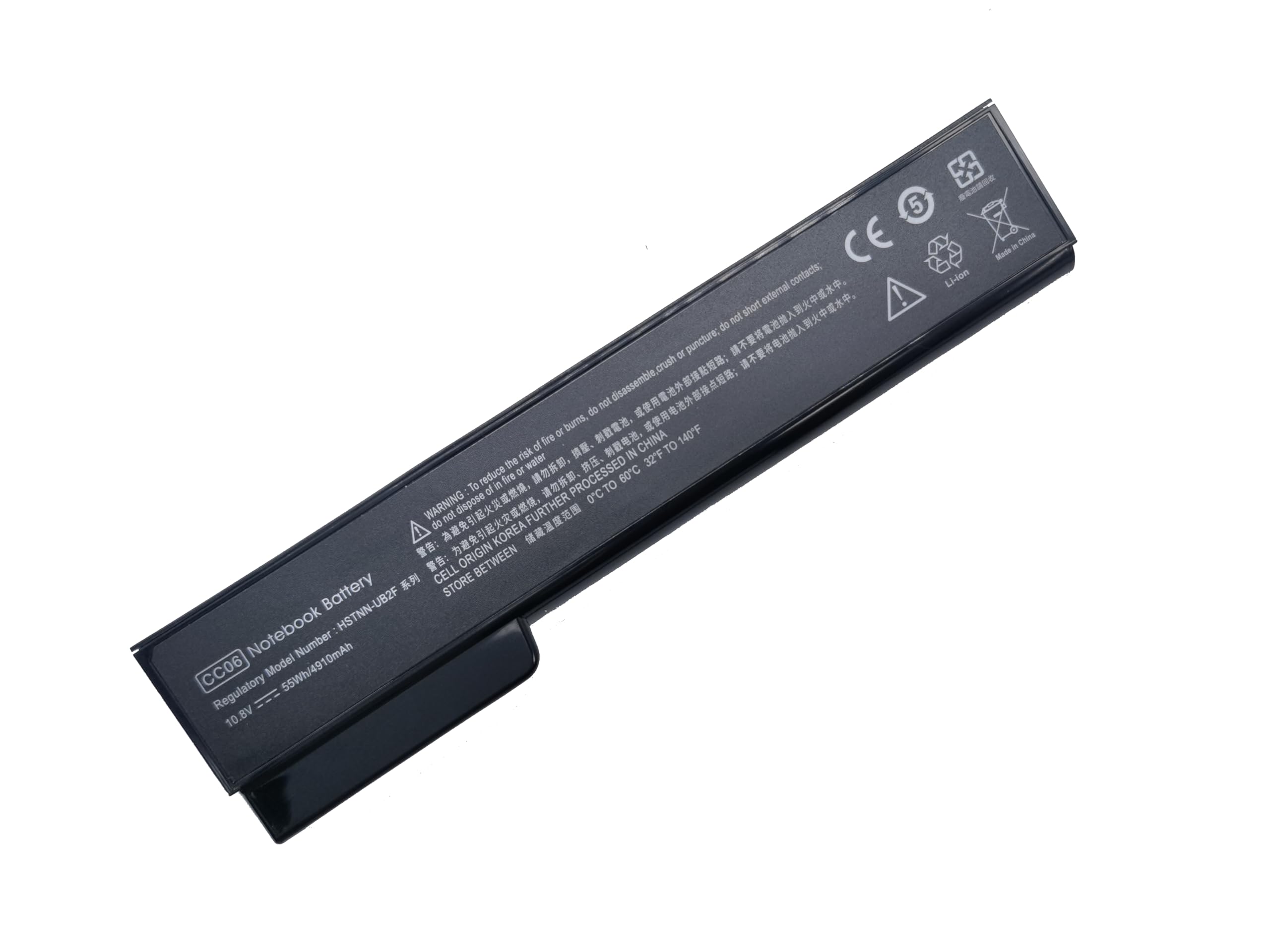 Batterymarket New Replacement CC06 Compatible with HP ProBook 6360b 6460b 6465b 6470b 6475b 6560b 6565b 6570b,P/N:HSTNN-LB2F Li-ion Battery Grade-A Cells 5200MAH
