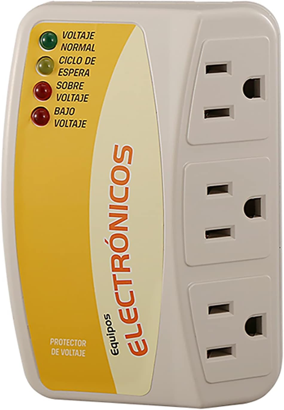MXEvo Surge Protector,120V 12A 1440W Voltage Protector with 3 Outlet Plug,for Home Appliance