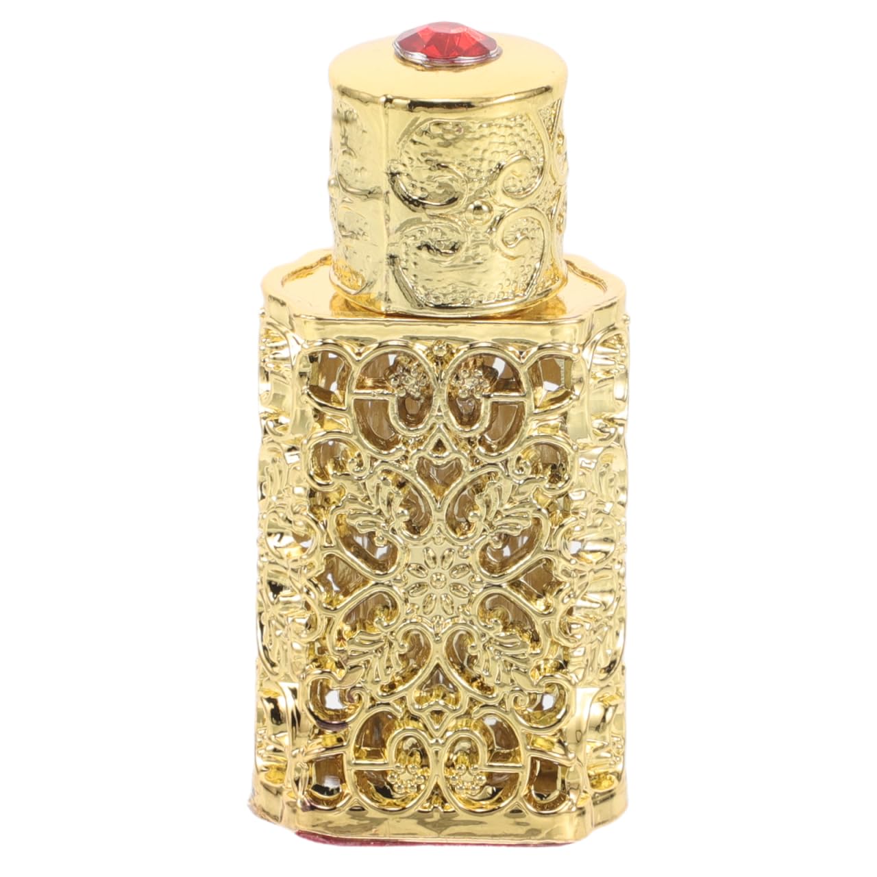 Botella de perfume vintage para esencia, diseño aceite esencial, compacta viajes soporte