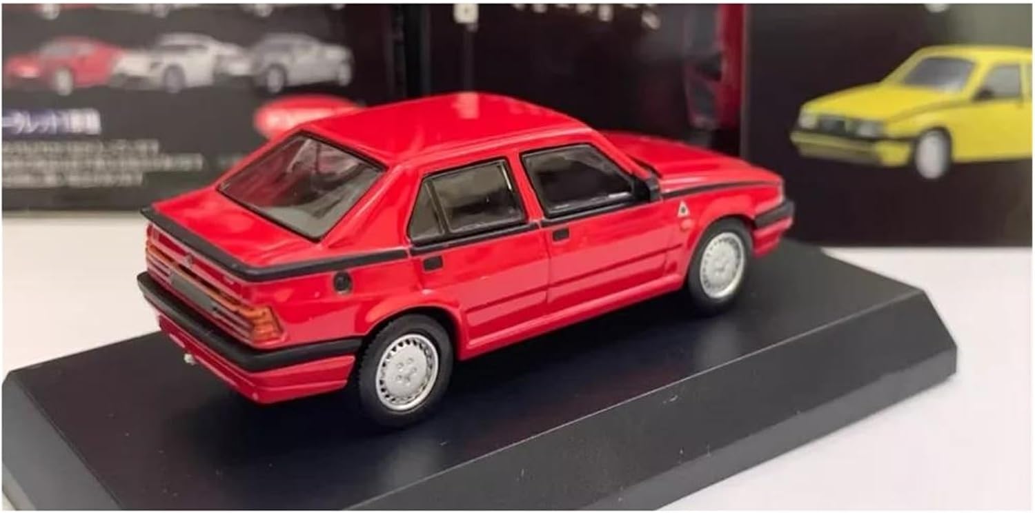 クラシックカーキット 1:64 アルファロメオ 75 T.Spark 合金製カーモデル デコレーションコレクション 車両玩具 スタテ