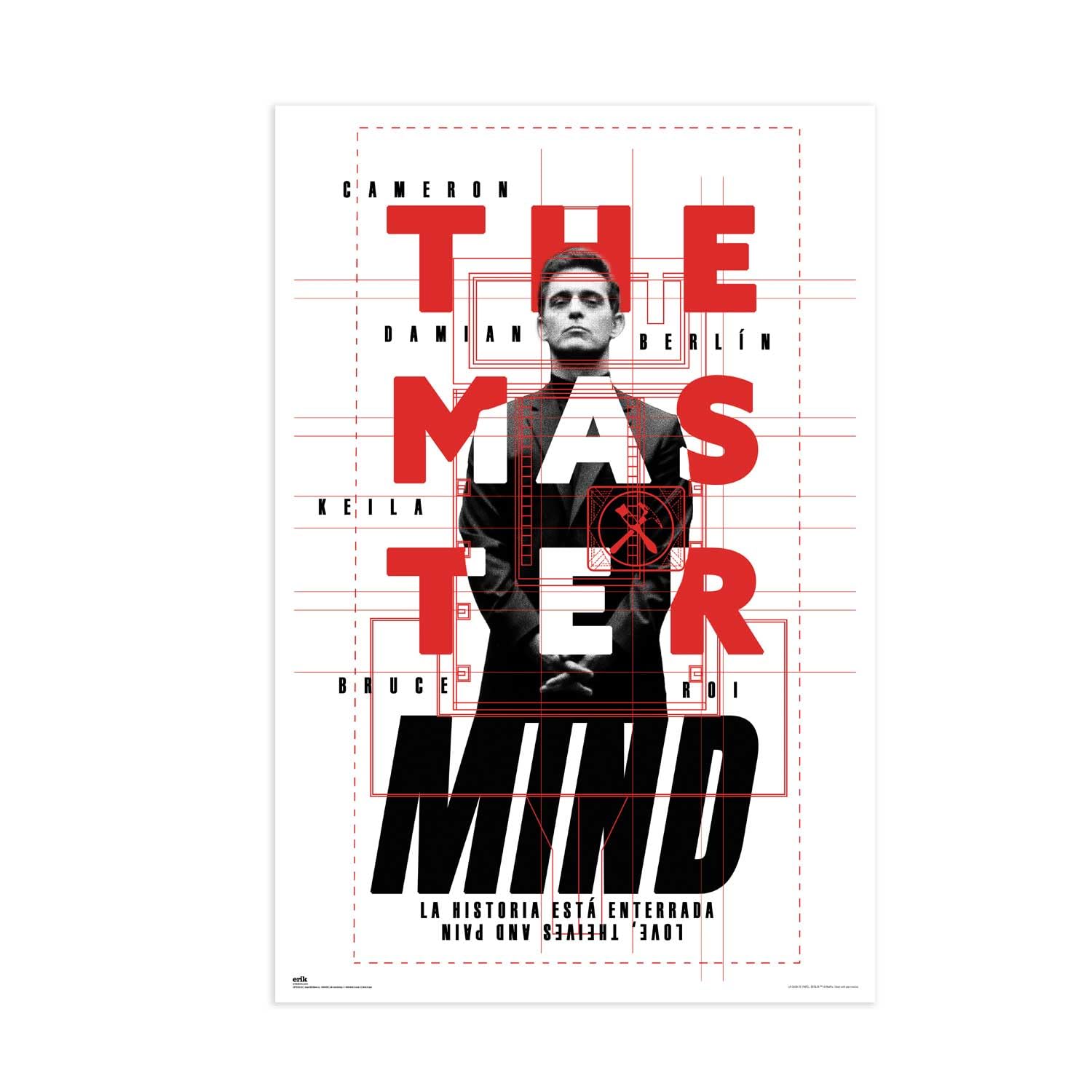 Grupo Erik Money Heist Berlin Poster - 36 x 24 in / 91.5 x 61 cm, Gifts