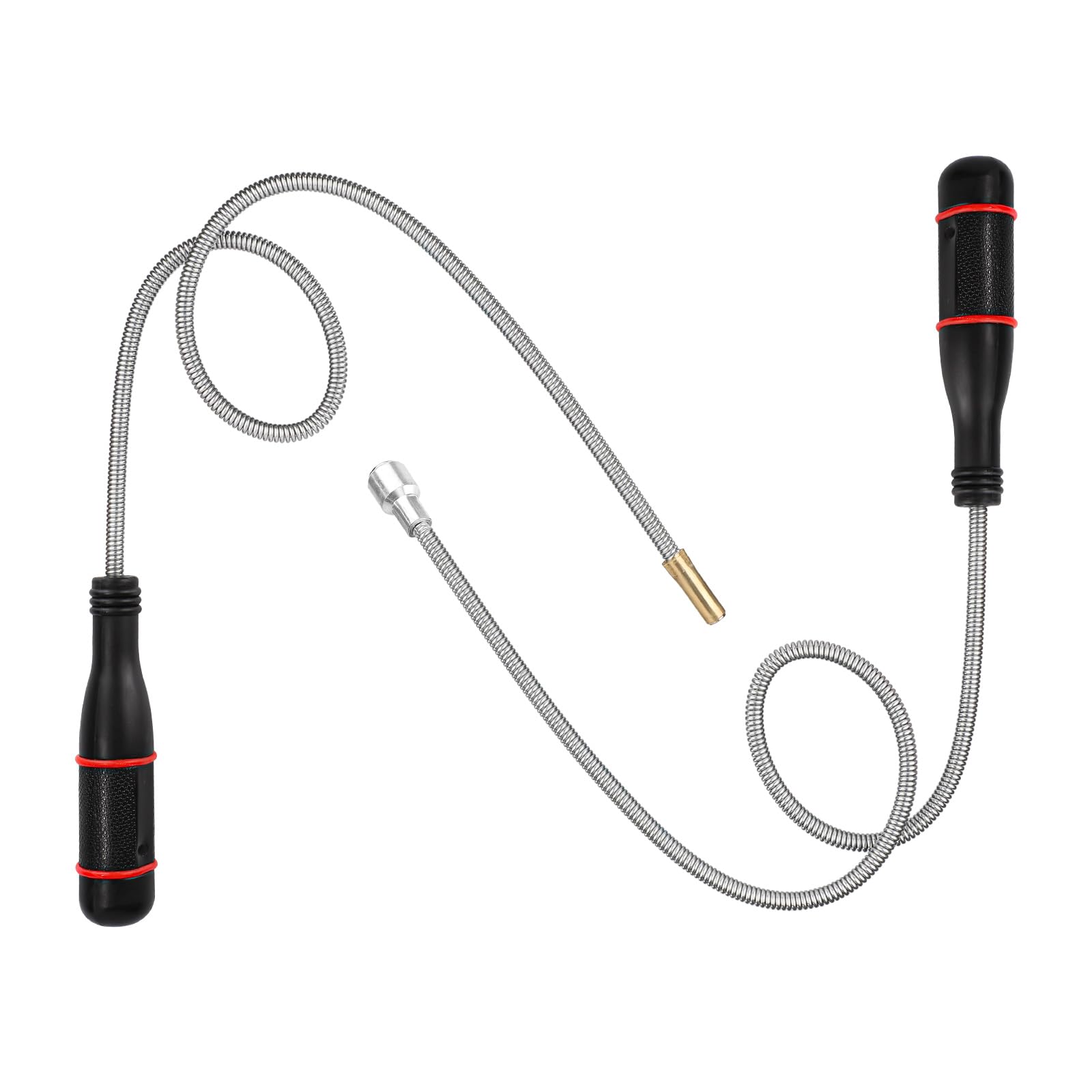 2Pcs Flexible Magnetic Pickup Tool, Powerful Magnetic Sweeper