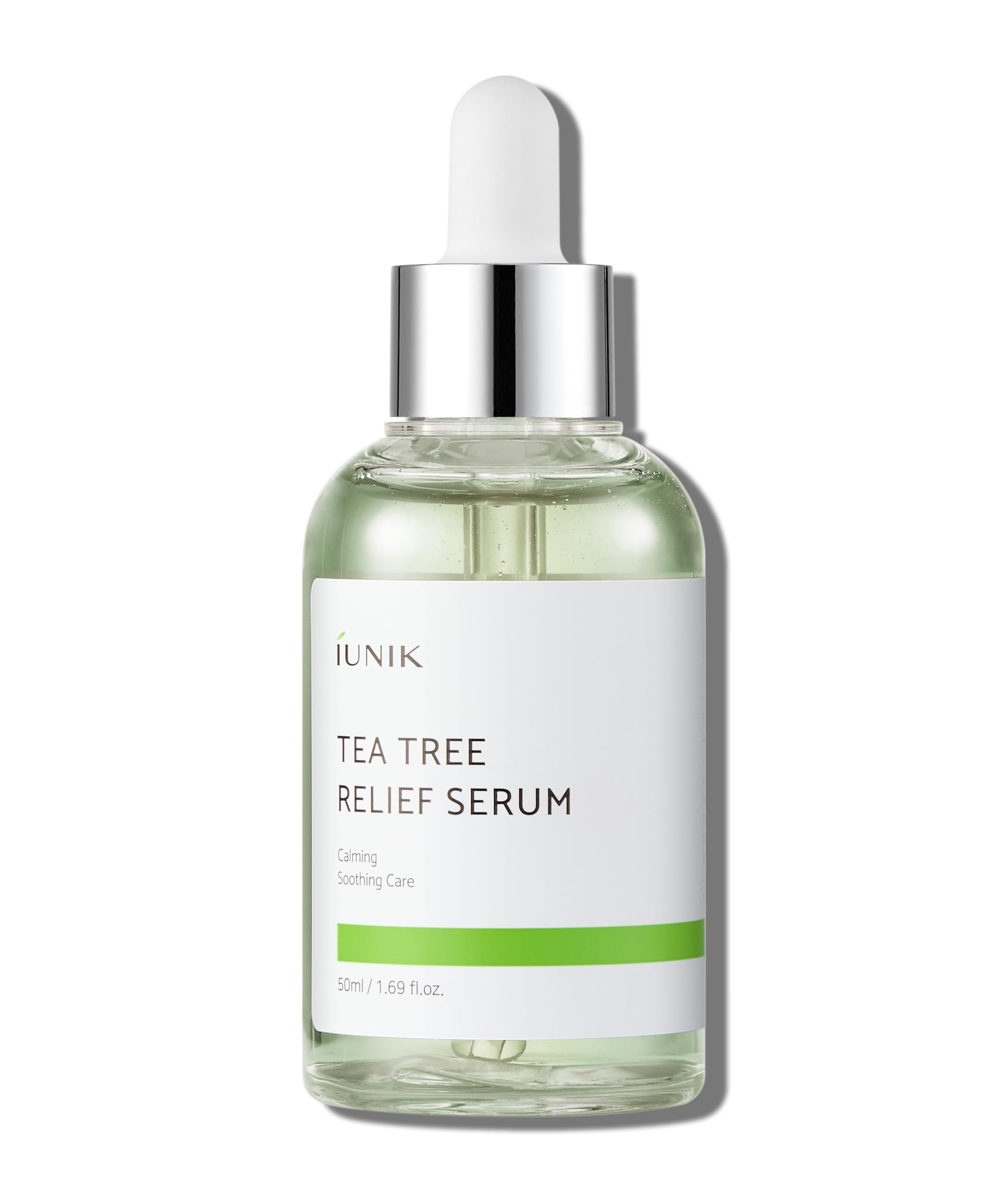 Tea tree Relief Natural Facial Serum 1.71 Fl Oz, Acne Treatment Serum Ampoule Clear Skin – Face Serum for Acne, Breakout, Pimple - Repair Regenerate Skin Cell, Tea Tree 67%, Centella Asi