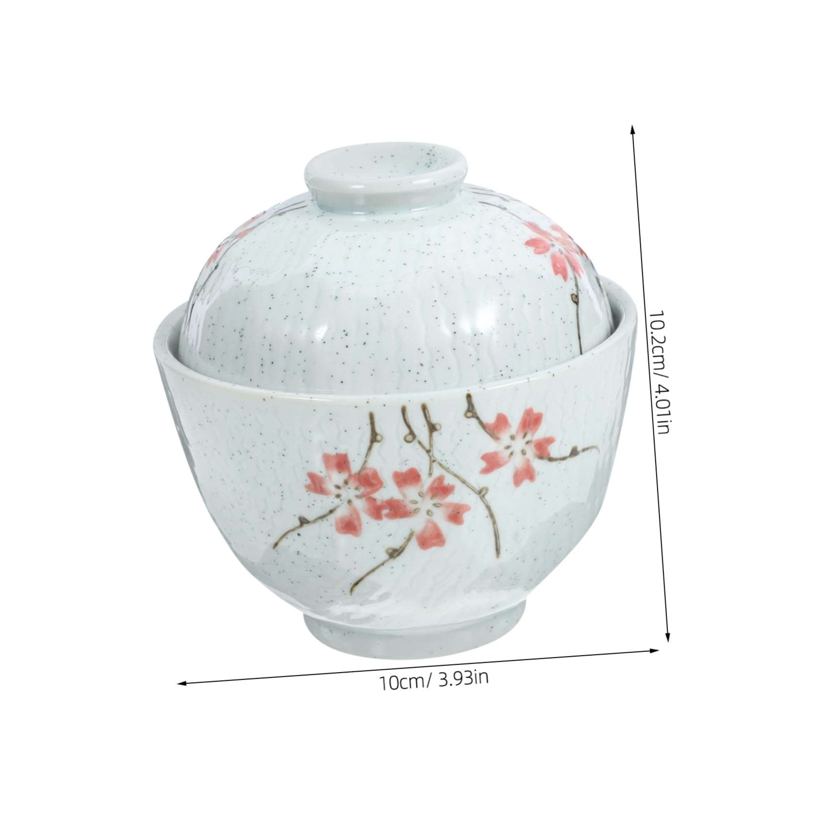 Alipis Korean Style Ceramic Stew Bowl Soup Bowl with Lid Meal Containers Lids