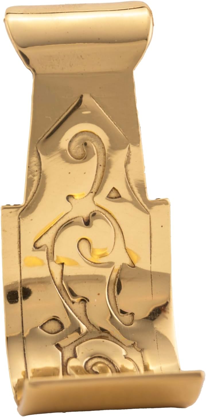 Brass Picture Hook - Easy Install, Durable & Rust-Resistant, Securely Holds Artwork, Elegant Finish for Home Décor, Perfect for Gallery Walls