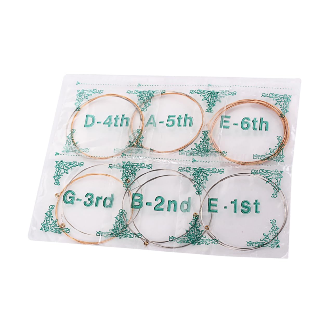 ERINGOGO 12-piece Set Stainless Steel Guitar Strings for Electric Guitar High-tension Strings for Parts Accessories