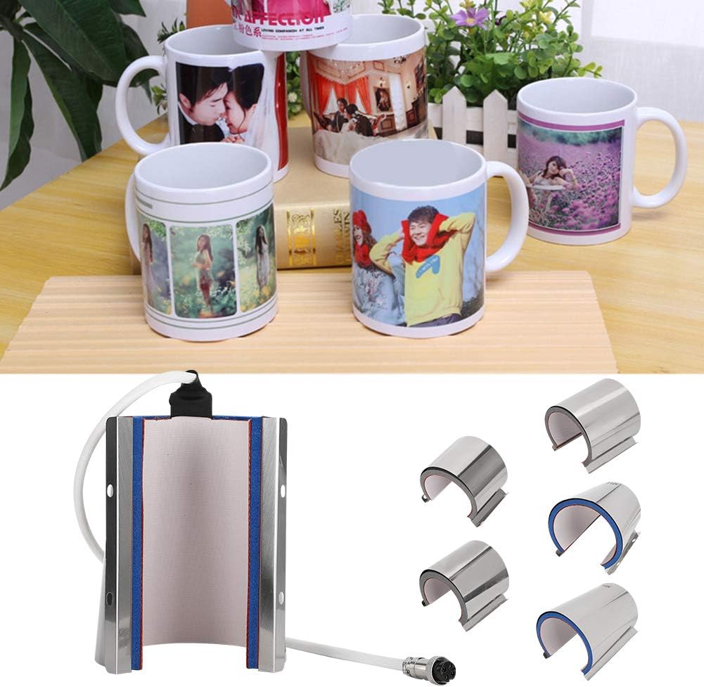 Mug Heat Press Machine Accessory, 11oz Aluminum Pot Mat, DIY Cup Printing Tools