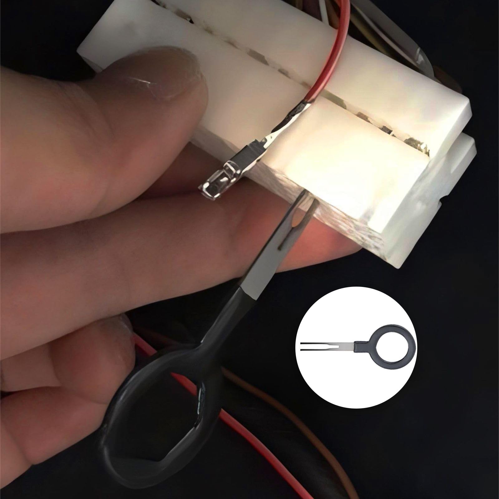 Set 26 Pezzi Strumenti Rimozione Terminali Auto | Estrattori Pin E Connettori - Per Riparazioni