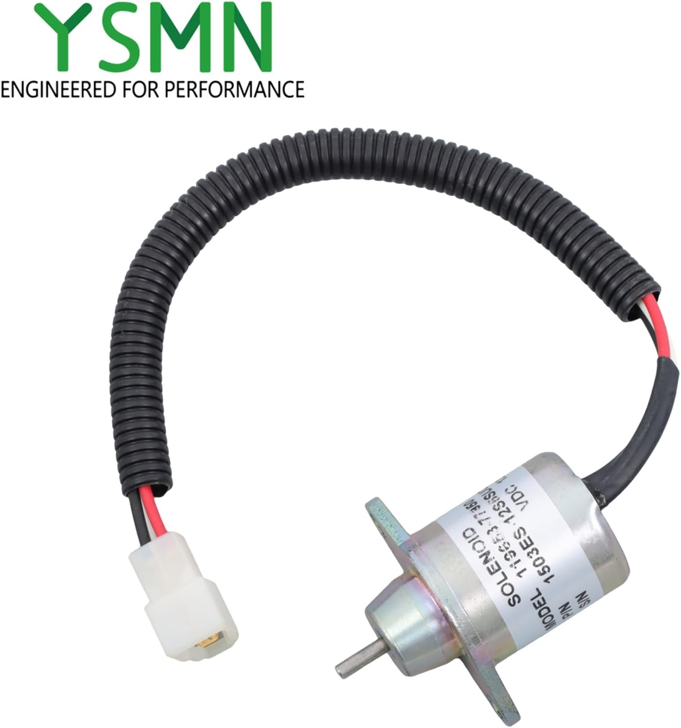 Fuel Shut Off Solenoid Valve 119653-77950 Replacement for Yanmar 3TNE84 3TNE88 4TNE84 Engine