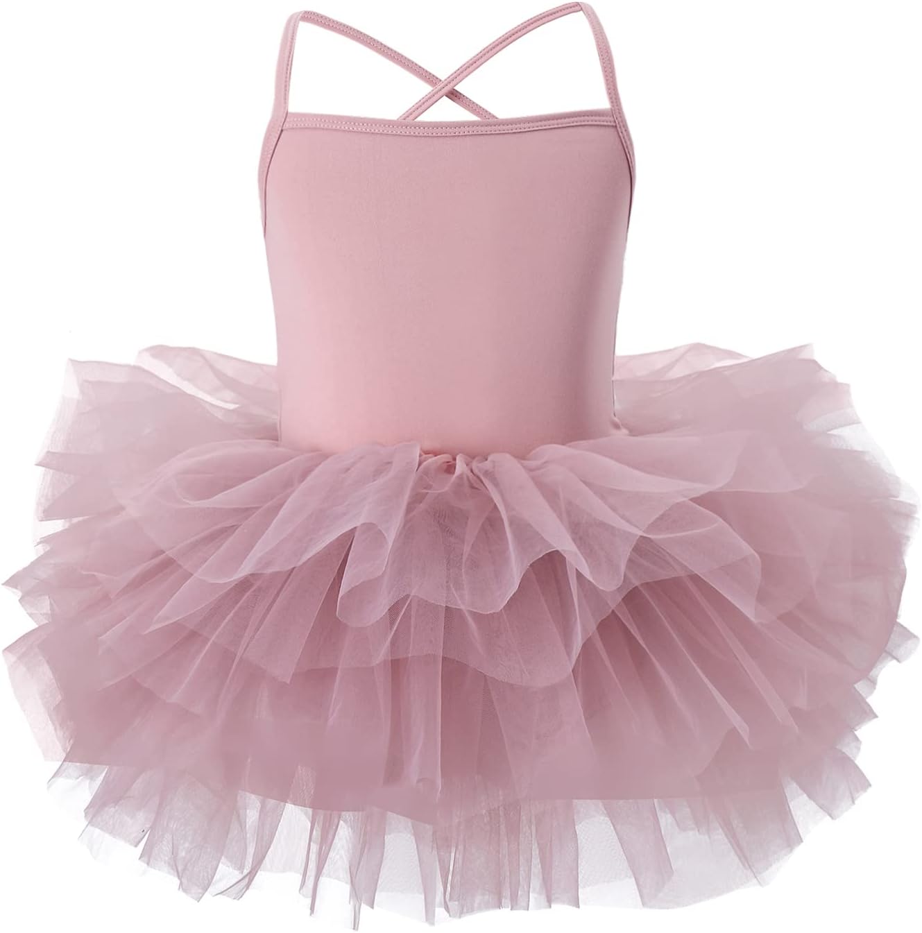 Tutu.kk Toddler Girls Ballet Skirted Leotards Strap Tutu Dress Party Outfits for Dance 18Months to 7t