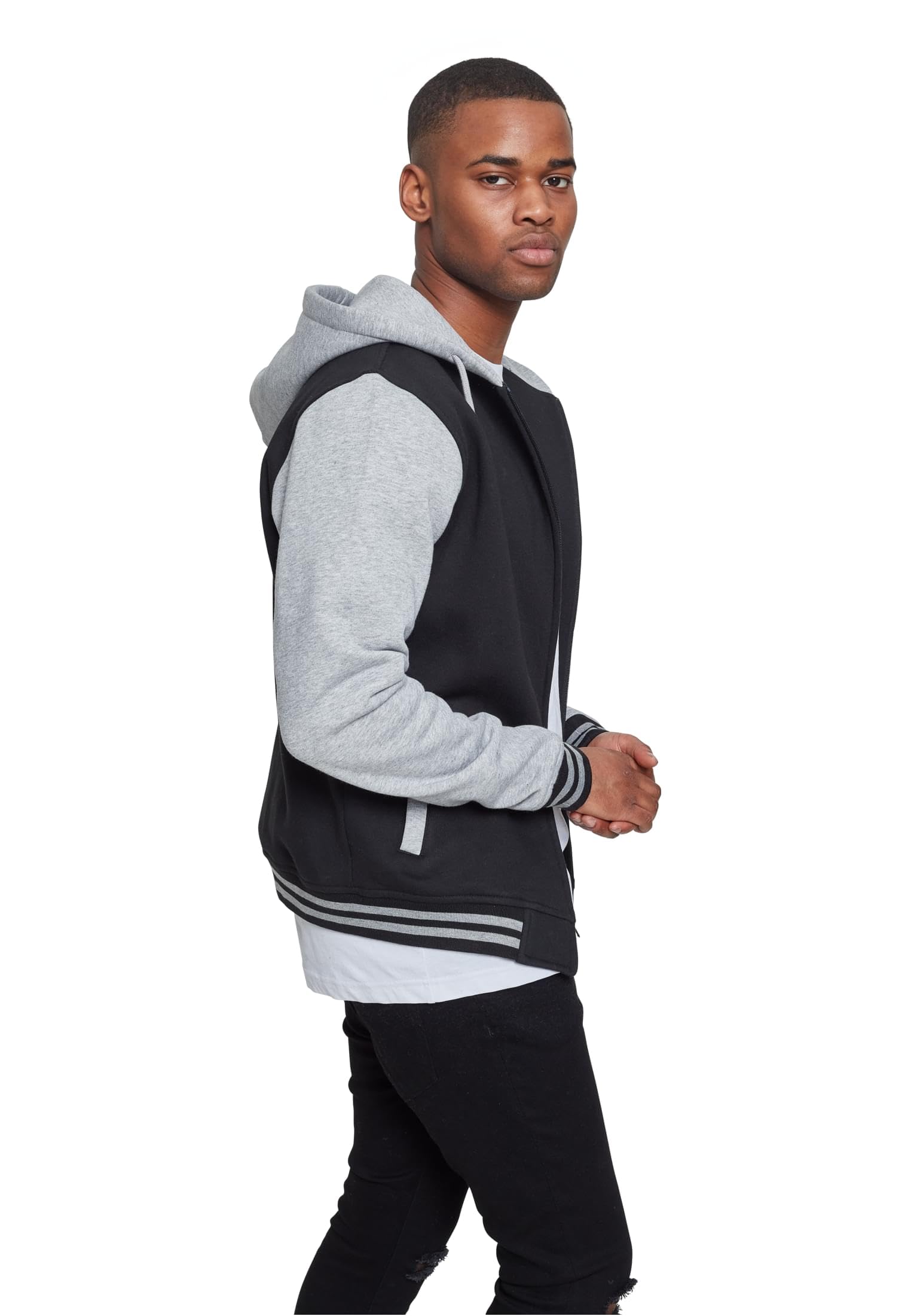 Urban Classics Bluza z kapturem Mężczyźni 2-tone Zip