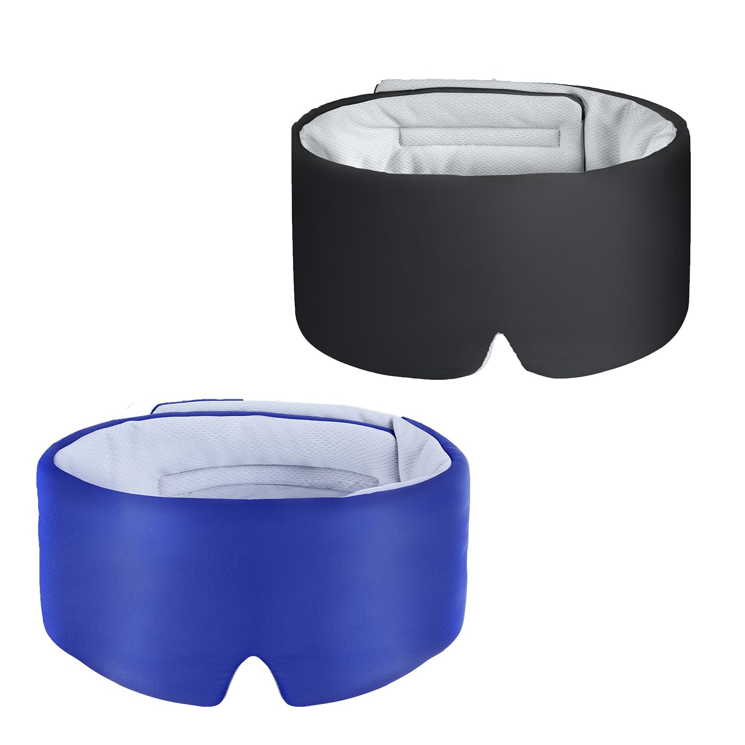 MUSICOZY Ice Silk Sleep Mask with Bluetooth Headphones Sleep Headphones Bluetooth Sports Wireless Earphones Earbuds with HD Stereo