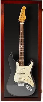 Amazon.co.jp: 木製 ギターディスプレイケース チェリー : 楽器・音響機器