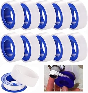 Thread Seal Tapes,PTFE Pipe Sealant Tape,Thread Seal Plumbers Tapes Pipe White Seal Tape,Sealing Plumbing Teflon Tapes,Sealant Tape PTFE Plumbing Tape,White PTFE Tape,Thread Plumbers Tape,10Rolls
