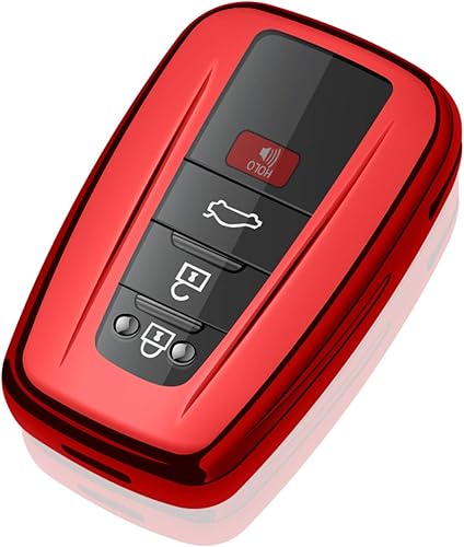 Tukellen Funda protectora especial de TPU suave para llavero de Toyota, compatible con Camry Avalon C-HR Prius Corolla GT86 Highlander RAV4 4Runner disponible en Yaxa Peru