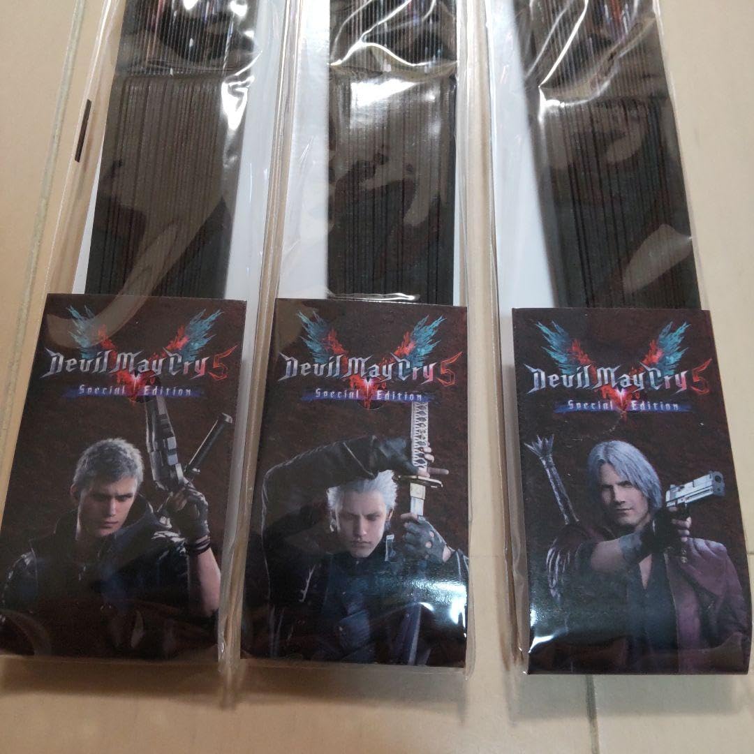 デビルメイクライ ネロ ダンテ V バージル 扇子 セット デビル デビルメイクライ ネロ ダンテ V バージル 扇子 セット デビル