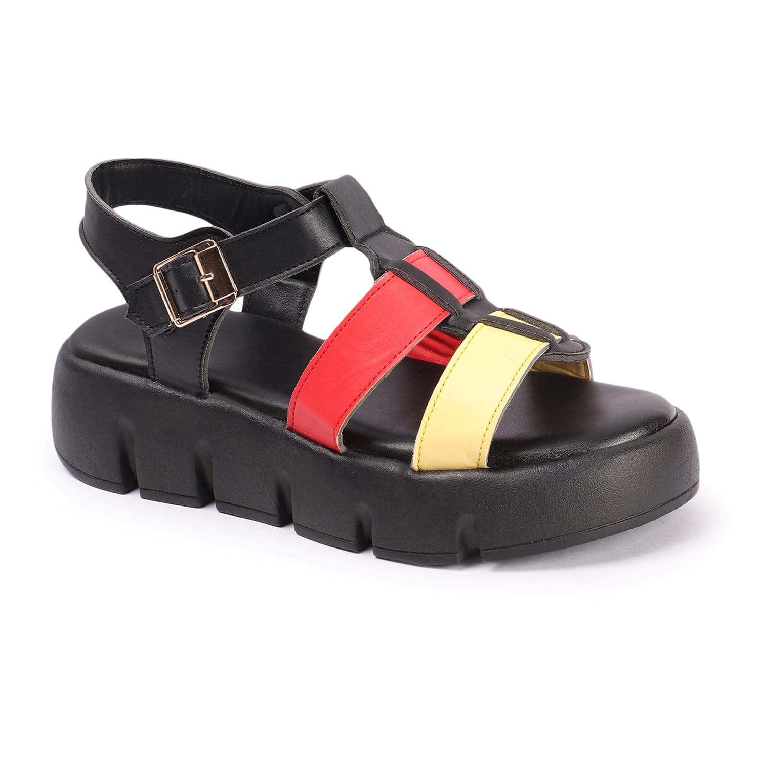 PrasKing Women Wedges Sandal Summer Platform Fashion Concise Korean Style Casual Walk sandal for Girls (B0D2LFH6PQ) Amazon Price History, Amazon Price Tracker