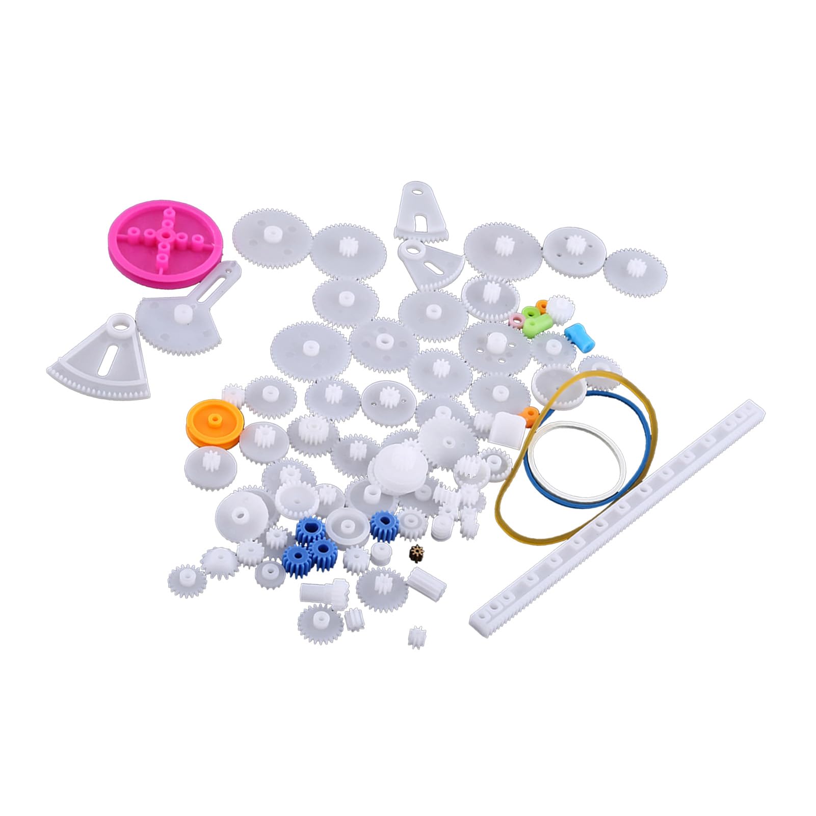 HighQuality Plastic Gears Pulley: Ideal Replacement Parts for Car and Robot (85 kinds Gear kit)