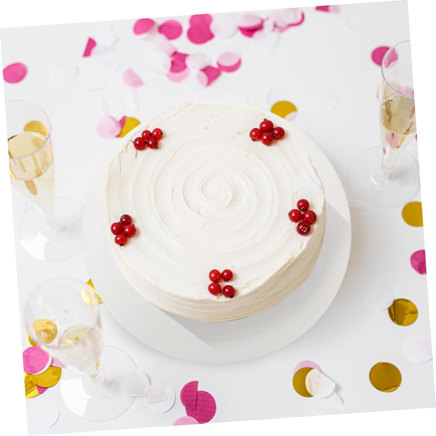 SEWACC 3pièces Foams Cake Model Modèle De Gâteau Mousse pour Décoration Outil De Pratique Et Accessoire De pour De Pâtisserie Événements