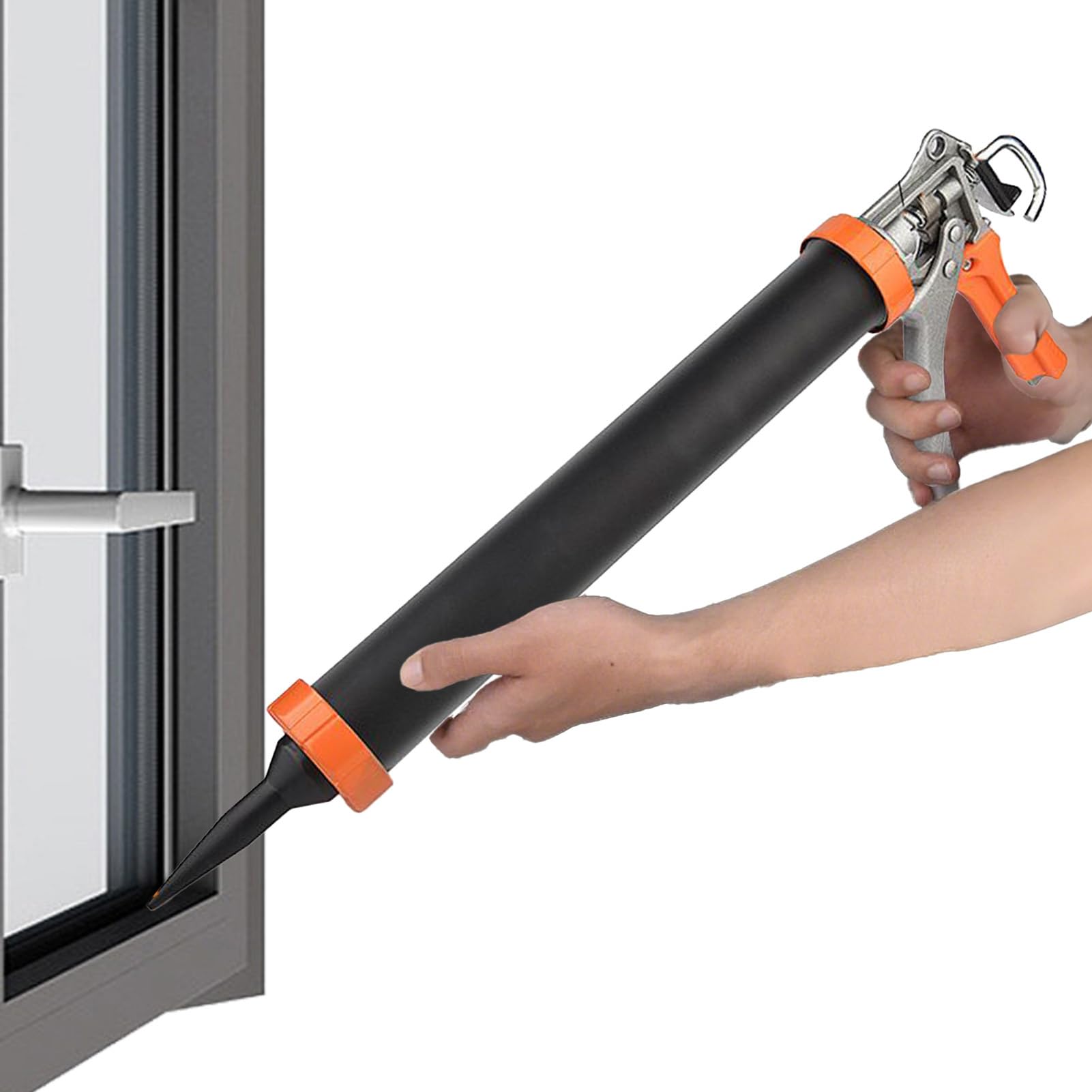 Applicateur de coupure automatique contre les bavures de mastic de calfeutrage