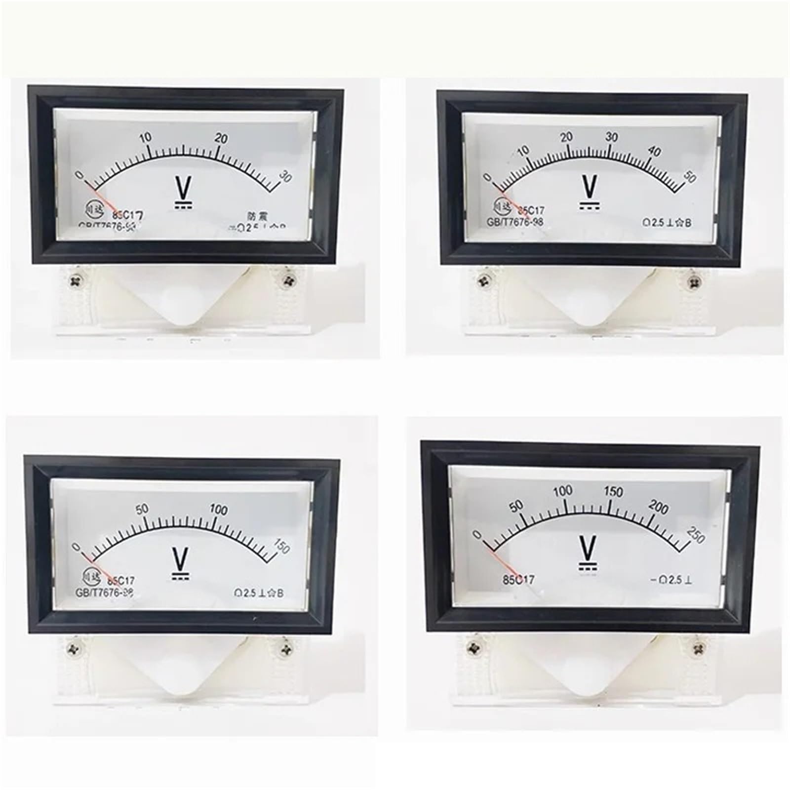Voltmètre de panneau CC 85C17 10V testeur de tension pour circuit continu