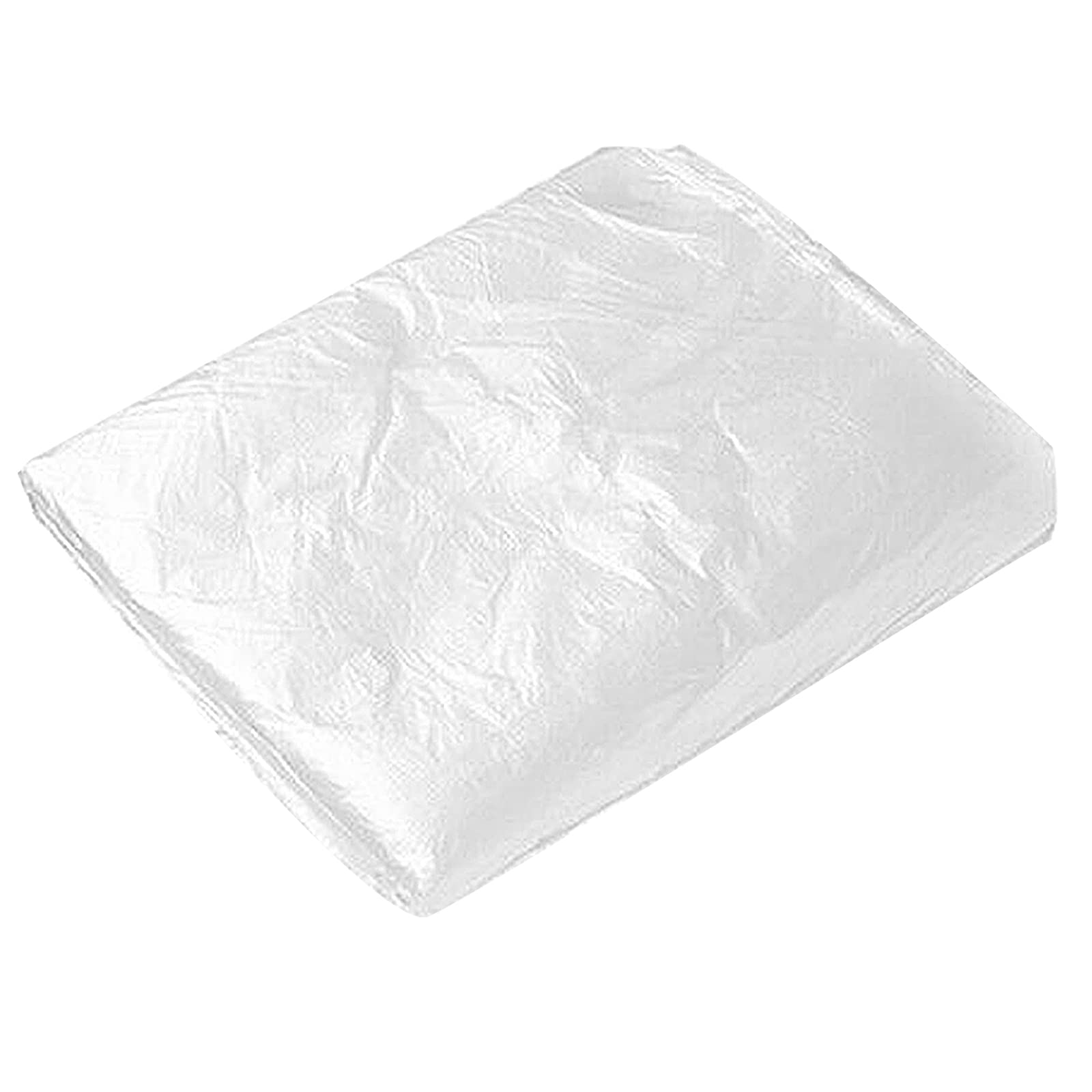 Lot de 100 draps-housses jetables en plastique pour table de massage, transparent, imperméable, résistant à l'huile, pour table de massage, 100 x 200 cm, 100 pièces