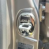 TADOKAPATU レクサス 専用ストライカー カバー ドアロック カバー メッキ アクセサリー 内装 パーツ 錆防止金属メッキ仕様 鏡面ステンレス 4PCS レクサス RX ES NX IS GS HS etc【鏡面仕上メッキ】LKSS-MGY