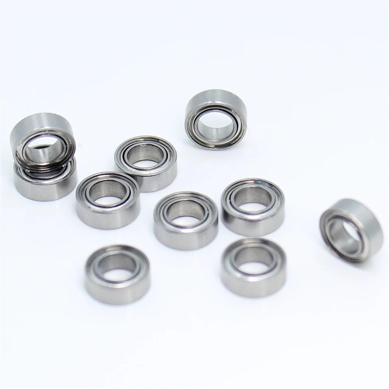 Rodamiento SMR74ZZ de bolas dobles de acero inoxidable 4x7x2,5mm para microejes 3