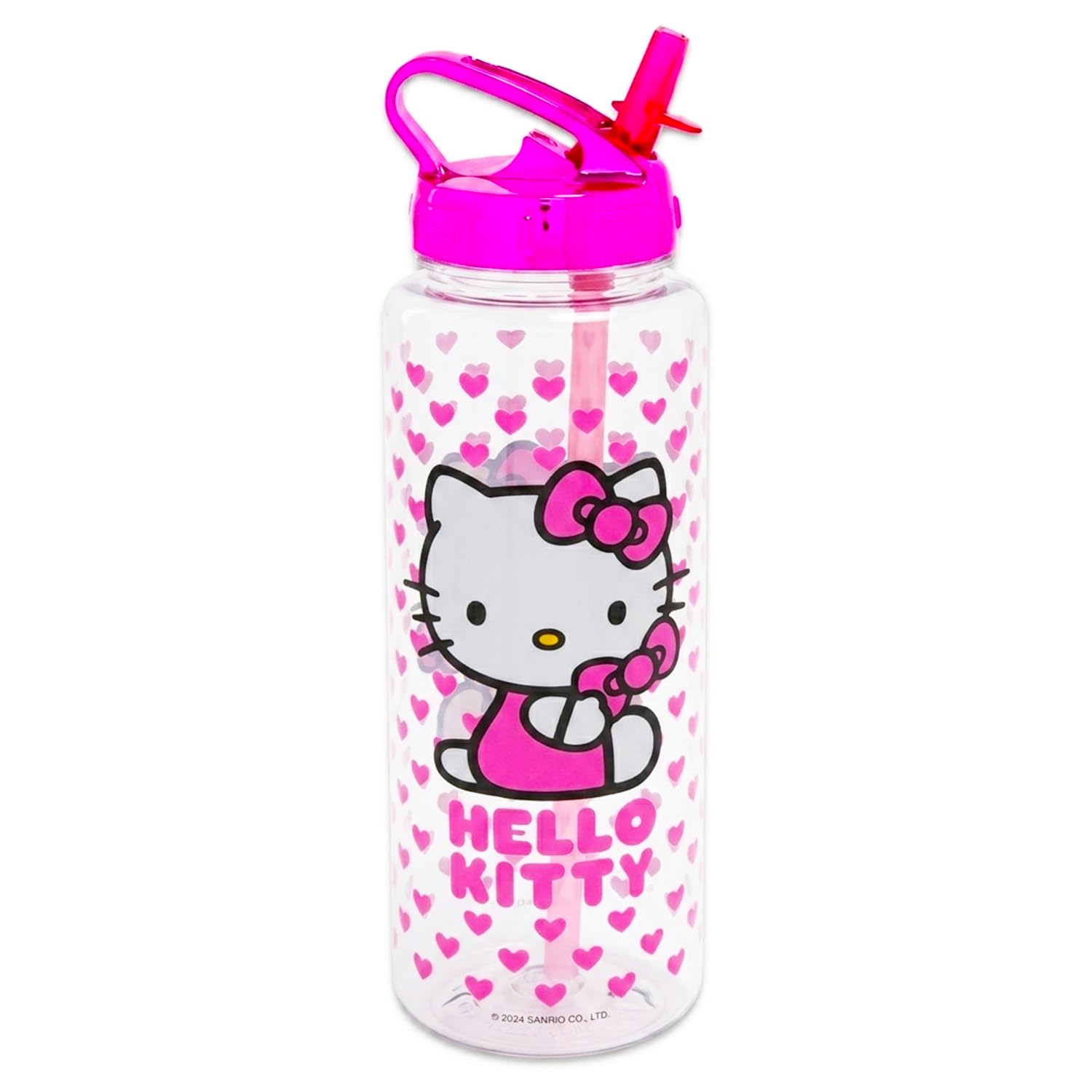 Amazon.com: Hello Kitty Reusable Water Bottle - Bundle with