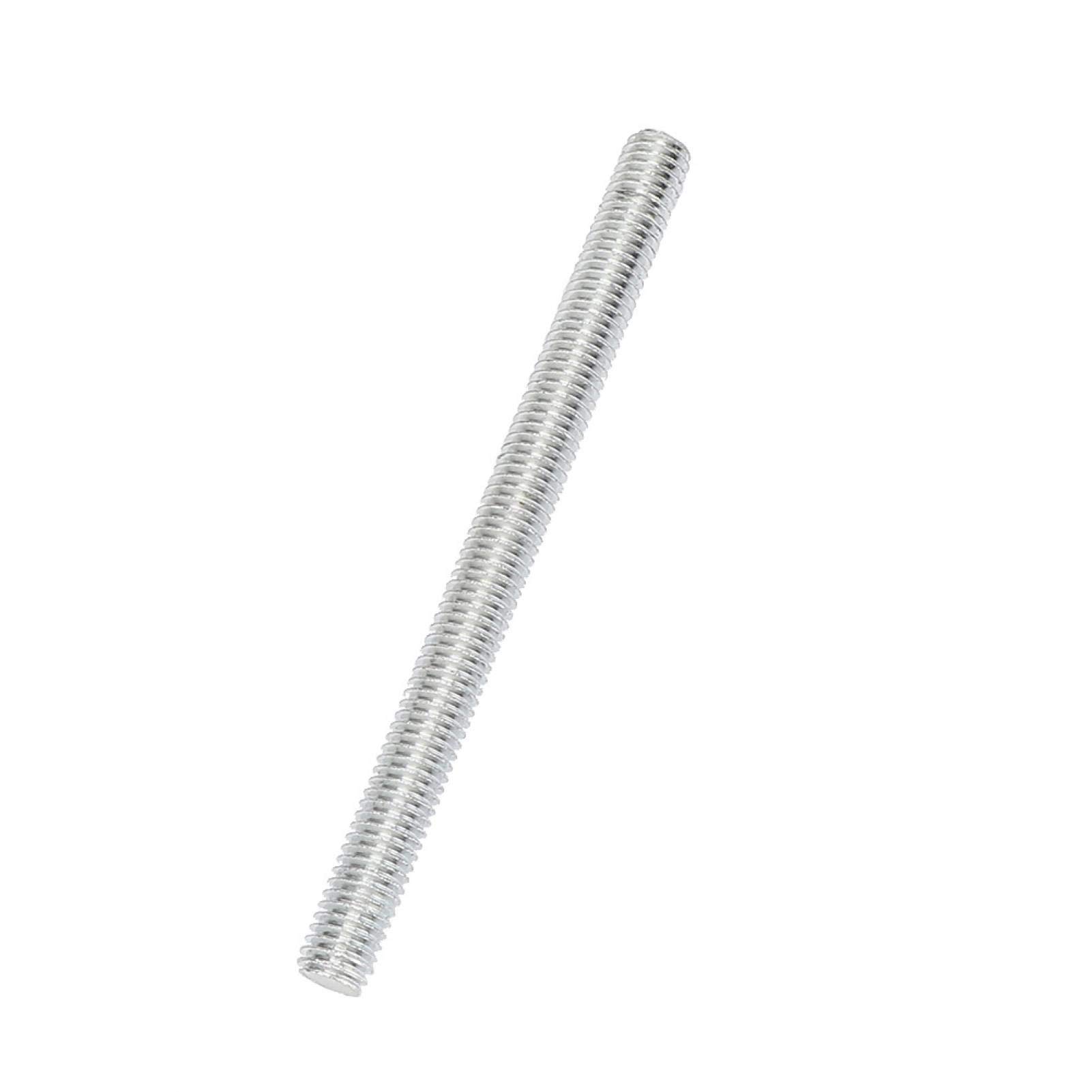 Jeanoko 10 pièces M8 barre filetée M8 * 100mm alliage d'aluminium tige filetée mâle pour le travail du bois 30/45 fente coulissante