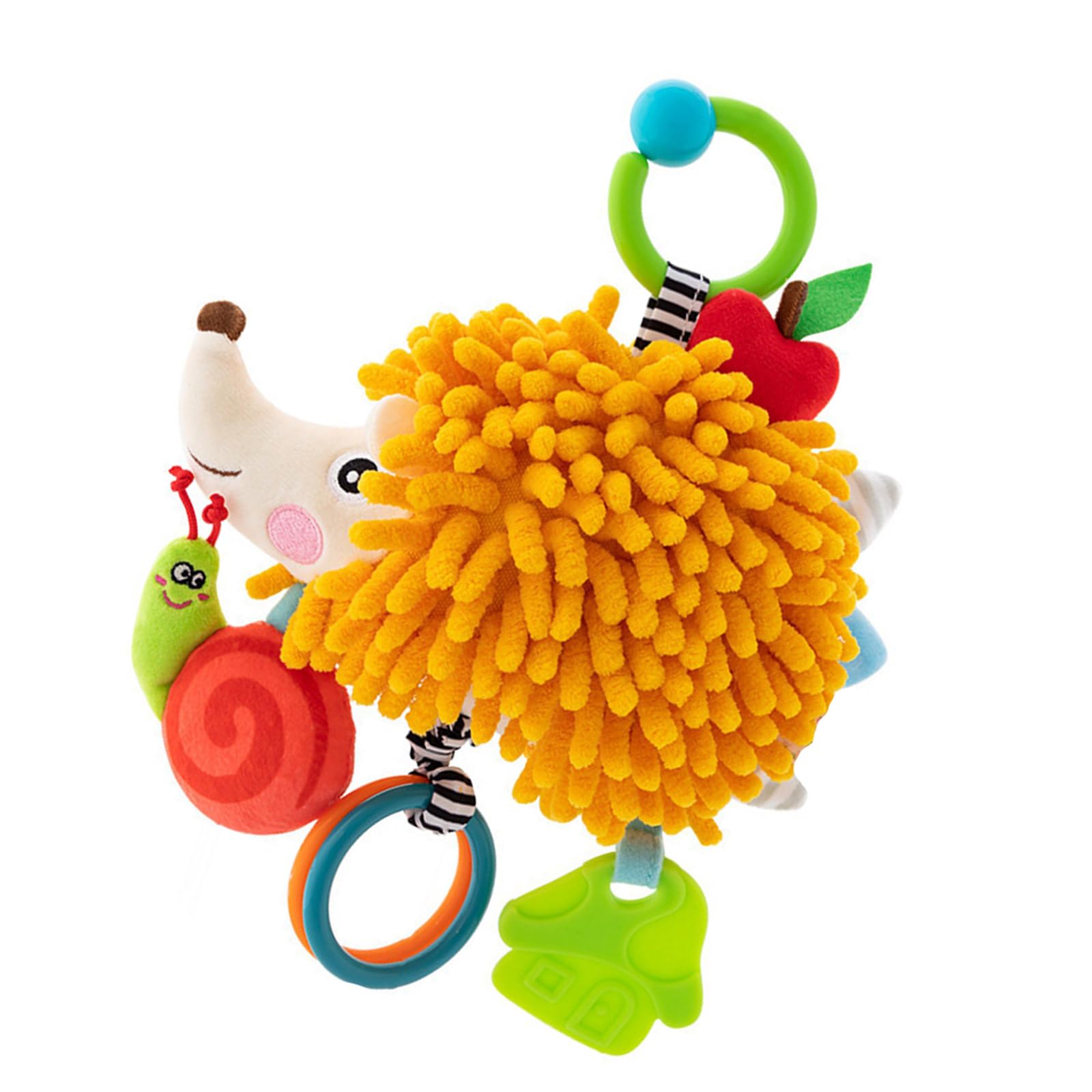 Jouet mobile musique de bébé en peluche multicolore stimulant