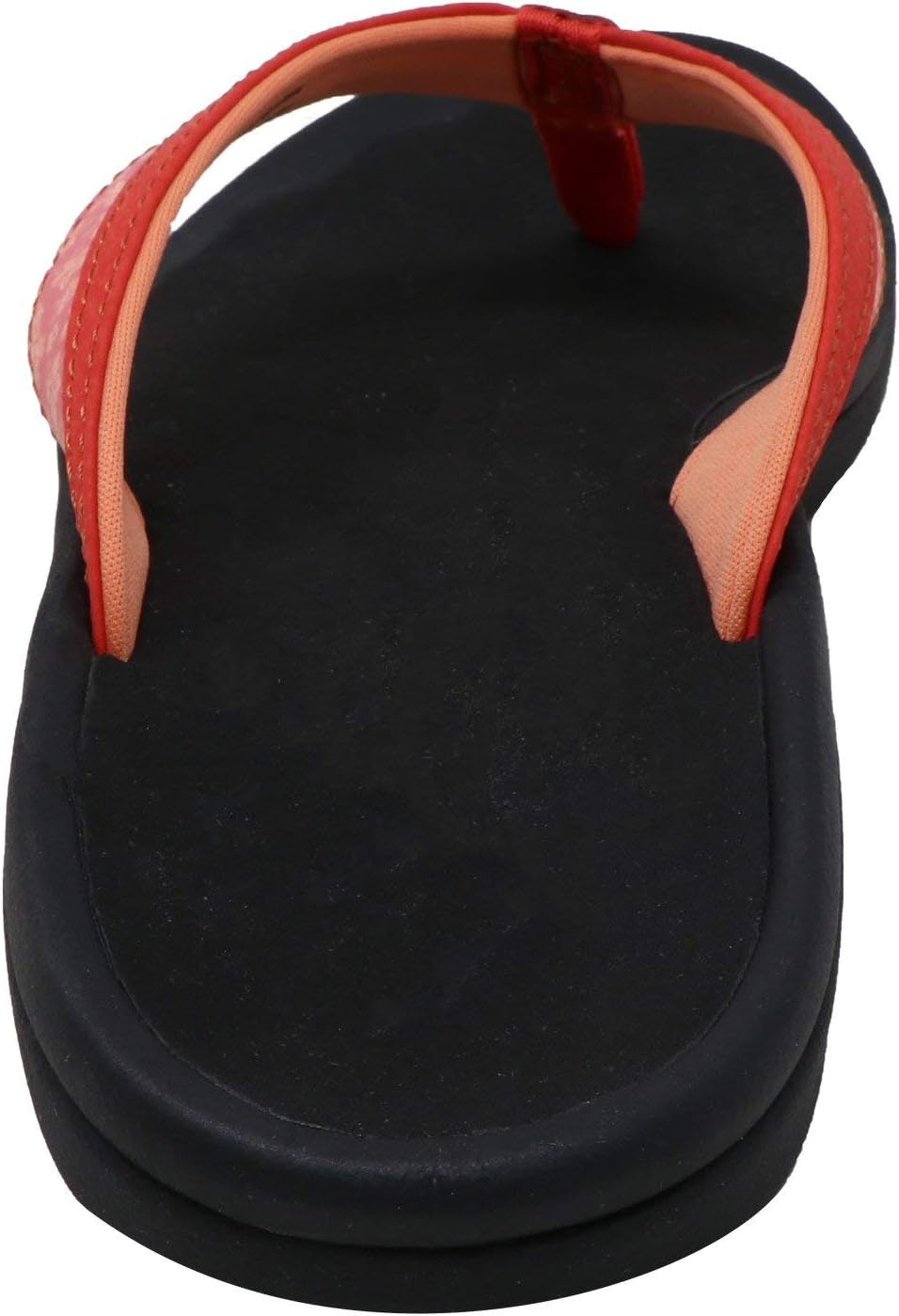 OLUKAI Women's 'Ohana Koa Sandal, Paprika/Black, 6