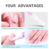 Vista 3 de 15 bolígrafos de aceite para cutículas para el cuidado de uñas, kit de tratamiento de uñas para uñas dañadas, reparación de suero, fortalecedor