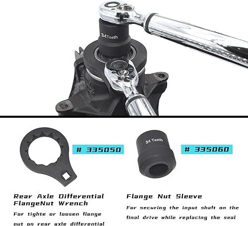 Miniatura 3 de Yuesstloo Kit de Herramientas Instalador Removedor de Diferencial de Eje Motriz Trasero, Compatible con BMW E70 E90 E91 E92 X3 X5 X6 RWD 4WD,