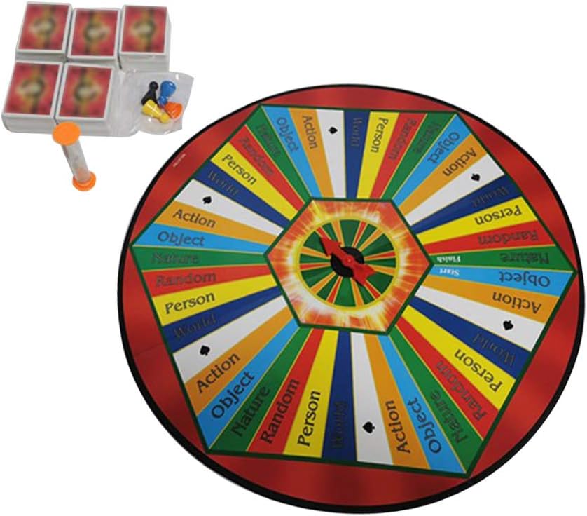 Board Game Multiplayer Articulate Fast Talking Description Fun Family Play Board Game Describe Word Family Play Set