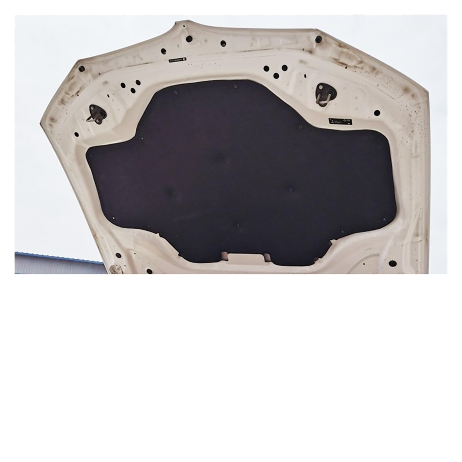 Tapis insonorisant de capot avant en coton premium pour BMW X3 X4 G02 2018