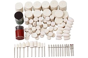 Felt Wool Polishing Buffing Pad Set for Dremel Tools
