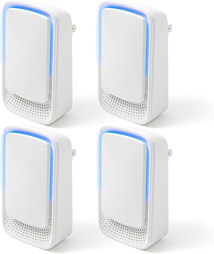 Plug In Air purifier for Home,Negative Ion Air Ionizers Quiet Air Freshener for Bedroom,Office,Kitchen,Mini Portable Ionizer Air Purifiers for Small