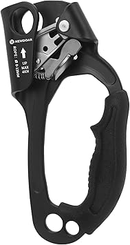 NewDoar UIAA & CE Certified Hand Ascender Rock Climbing Tree Arborist Rappelling Gear Equipment Rope Clamp for 813MM Rope