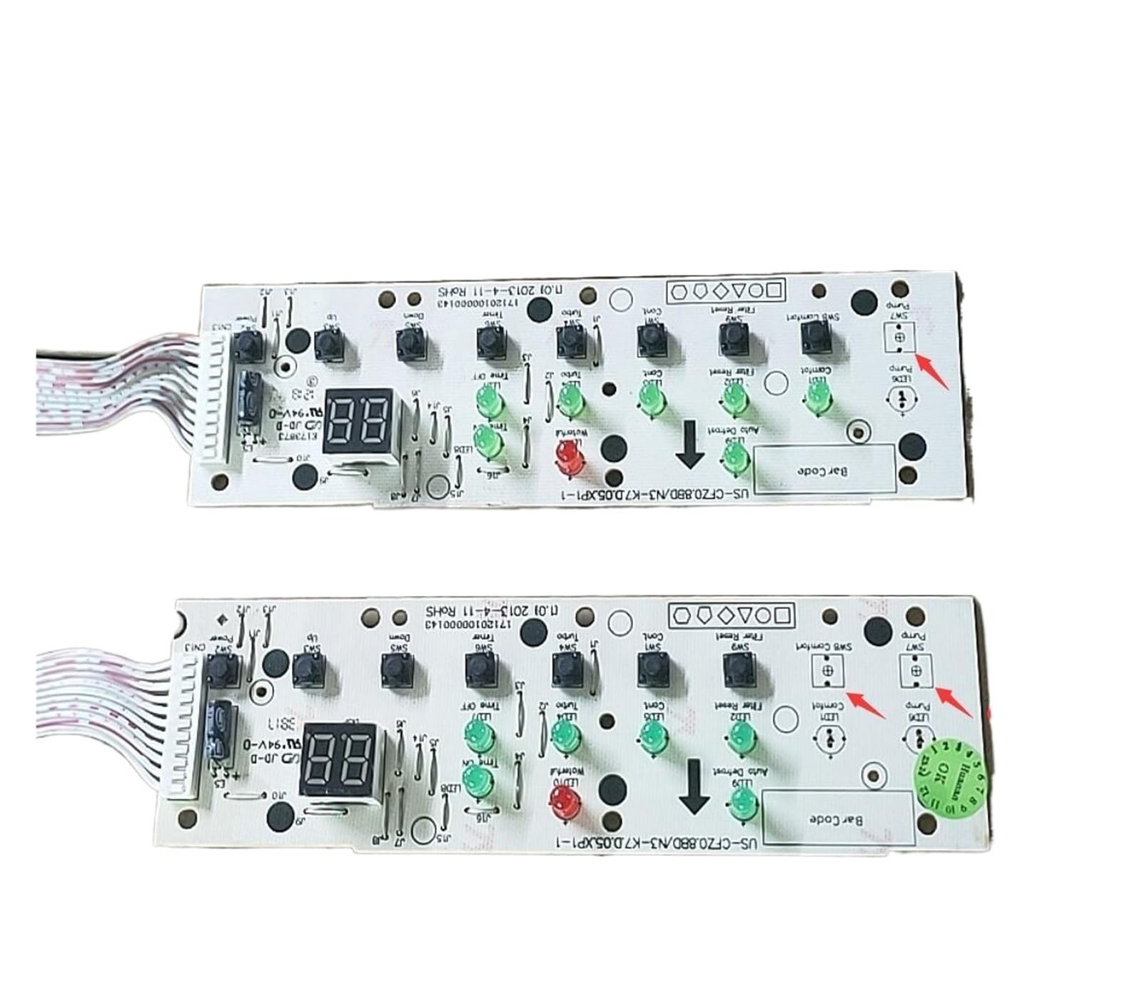 Aplicable a la placa de control del humidificador deshumidificador US-CFZ0.8BD/N3-K7. Ajuste fiable de aire acondicionado para uso doméstico (placa A)